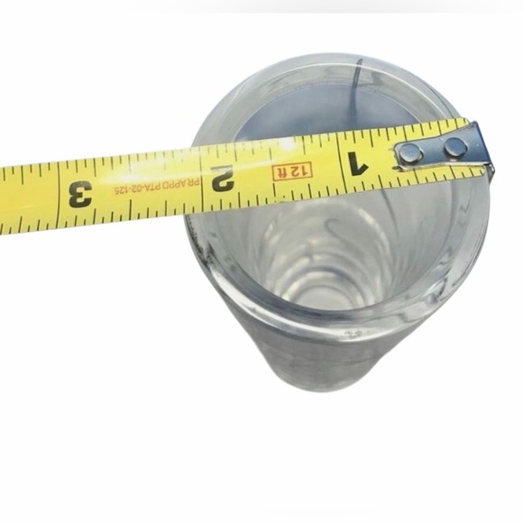 Kate Spade Lenox Belle Boulevard Crystal Bud Vase w/Large Etched Ribbon - Picture 4 of 4